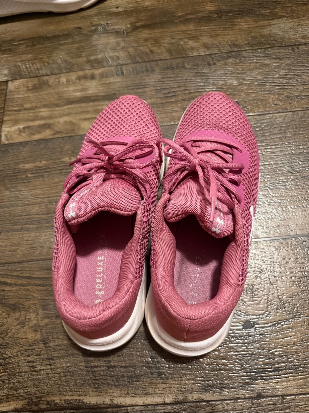 Under Armour Women’s Berry Pink Knit Athletic Sneakers